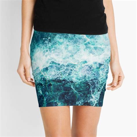 ocean Mini Skirt by --Andrii-- | Mini skirts, Skirt design, Colorful wardrobe