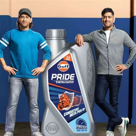 Past Dhoni comes face to face with Present Dhoni in new Gulf Pride ad | 1 Indian Television Dot Com