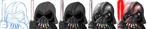 Twitch emote: Darth Vader step by step – Custom emotes and badges for ...