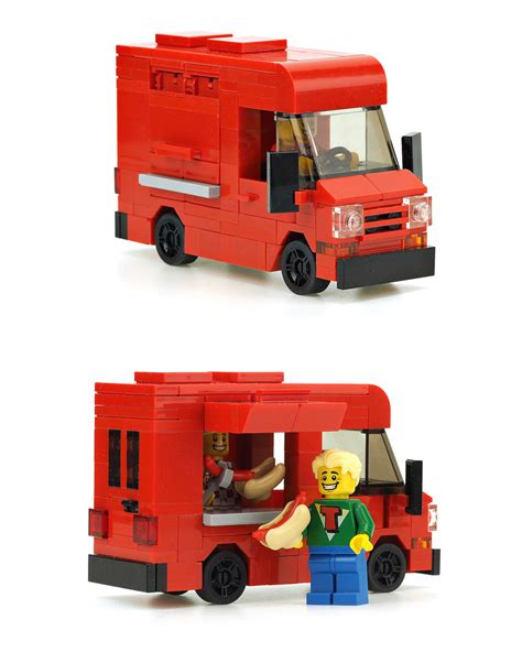 LEGO MOC Food truck "HOT DOGS" by De_Marco | Rebrickable - Build with LEGO