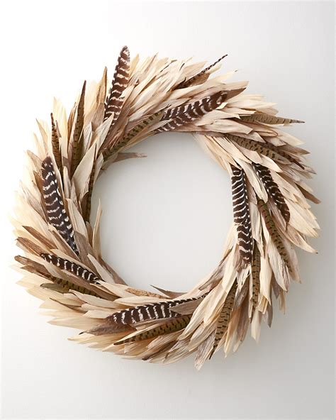 Corn Husk Wreath | Garnet Hill