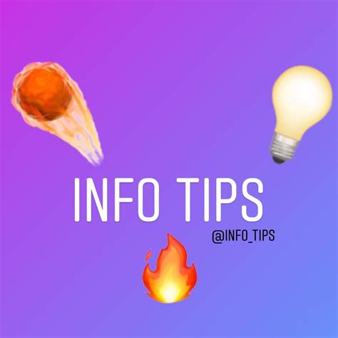 Info Tips