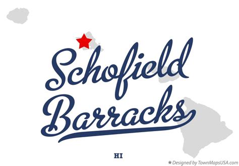 Schofield Barracks Hi Map