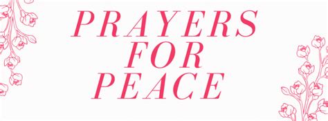 Prayers For Peace And Comfort | PRAYER POINTS