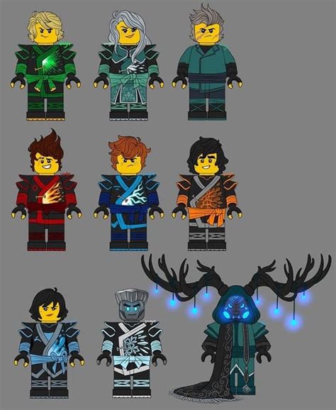 Ninjago Characters | Lego ninjago minifigures, Lego ninjago nya, Lego ninjago movie