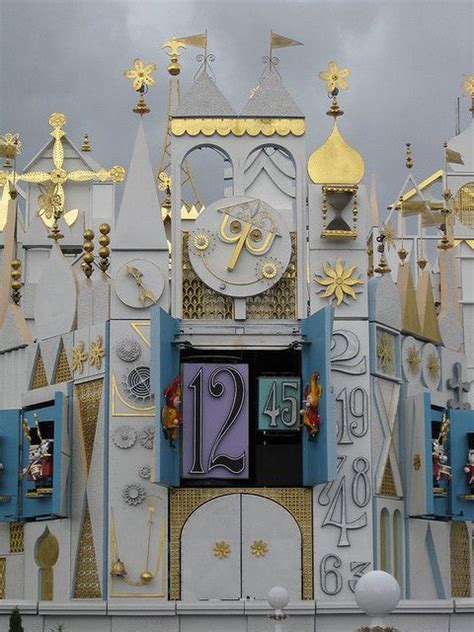 It's A Small World Clock | Small world, Disney art, World clock