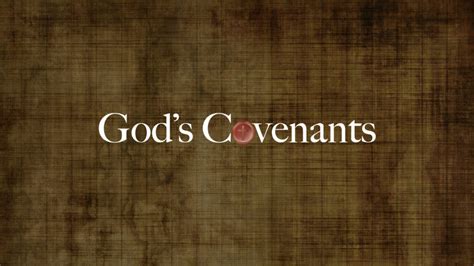 The Covenant of Redemption (Adam) – Bay Ridge Christian Church