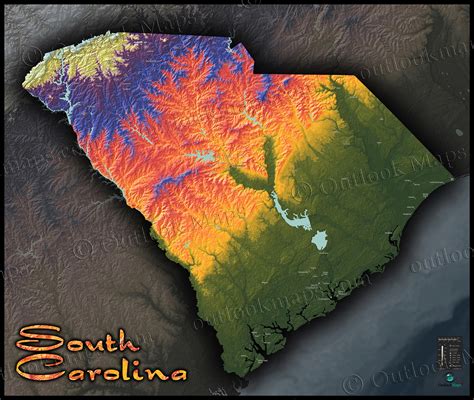 Elevation Map For North Carolina - Eunice Rosalinde