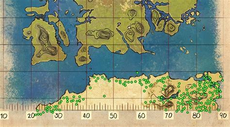 Ark lost Island Resource Map Guide