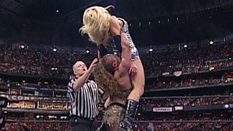 Trish Stratus vs. Jazz vs. Victoria: WrestleMania 19 - Triple Threat Women's Championship Match ...