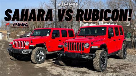 JEEP WRANGLER UNLIMITED SAHARA vs RUBICON REVIEW! Is A Jeep Wrangler Worth It?! New & Used ...