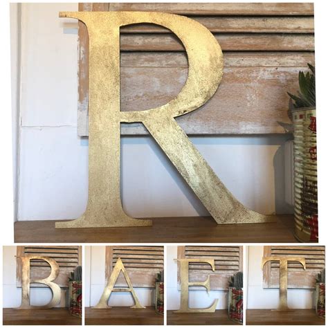 Personalised Christmas Decorations For Any Home Gold Letters , Make Any Word , Great Gifts And ...