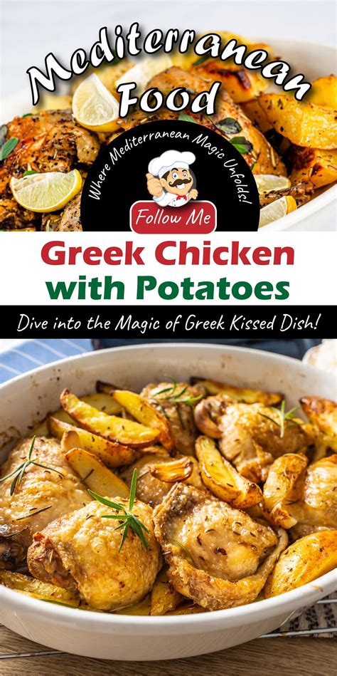 mediterranean food | Greek Chicken with Potatoes | mediterranean food ...