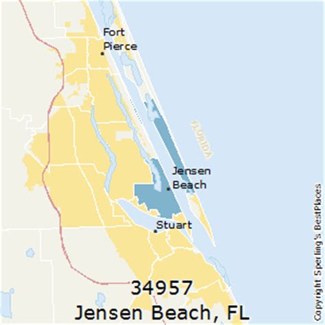 Jensen Beach Zip Code Map | Draw A Topographic Map