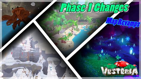 Vesteria - Phase 1 and Map Changes Upcoming Update (Roblox) - YouTube