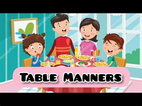 Table Manners For Kids | Cabinets Matttroy