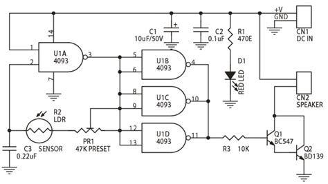 Light To Audio Oscillator - Electronics-Lab.com