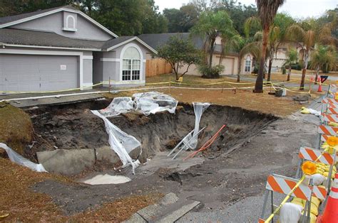 What Causes Sinkholes In Florida? | Interactive Sinkhole Maps ...