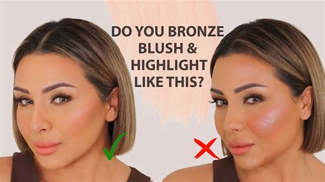 How To Use Makeup Bronzer And Highlighter | Makeupview.co