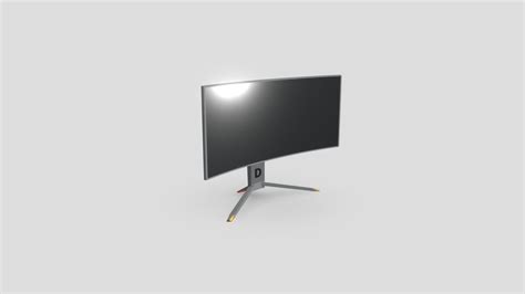 Curved Gaming Monitor - Download Free 3D model by DatSketch [2d272e0] - Sketchfab