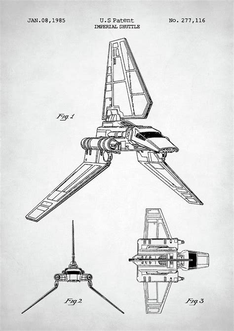 Imperial Shuttle Blueprints