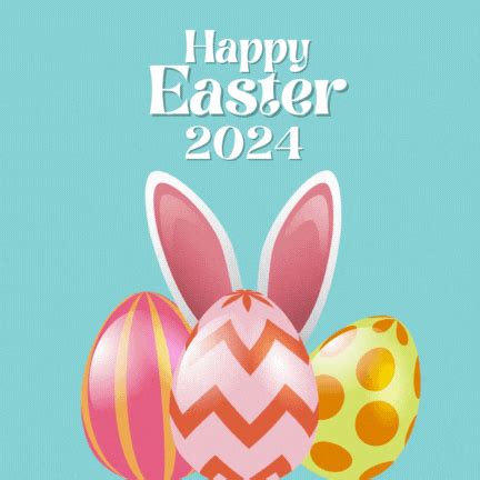 Happy Easter 2024 GIF, Get Animated Easter GIF Images