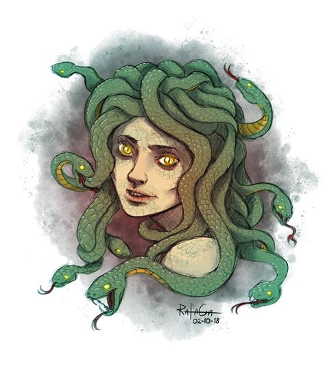 Medusa by https://www.deviantart.com/lord-leafar on @DeviantArt | Medusa art, Medusa, Mythology art