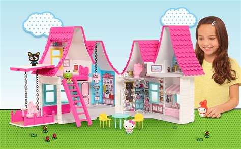 Hello Kitty Doll House Over 15 Inches Tall Perfect House Toy Set for Children 886144159114 | eBay