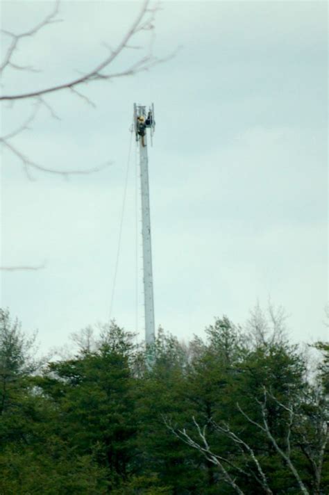 nTelos Wireless Tower Goes Up Wednesday Afternoon North Of Nellysford ...