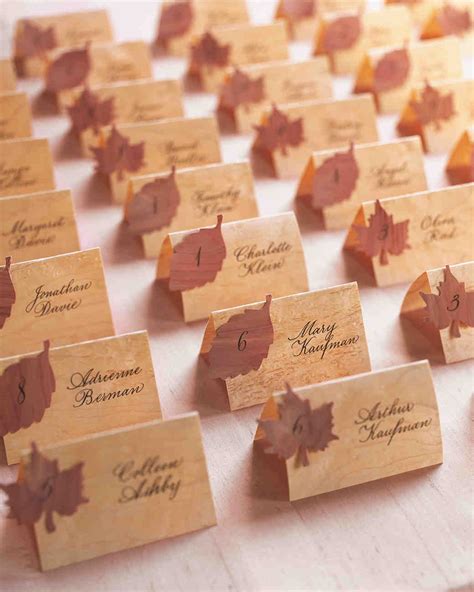 8 DIY Ideas for Adding an Autumnal Touch to Your Fall Wedding | Martha ...