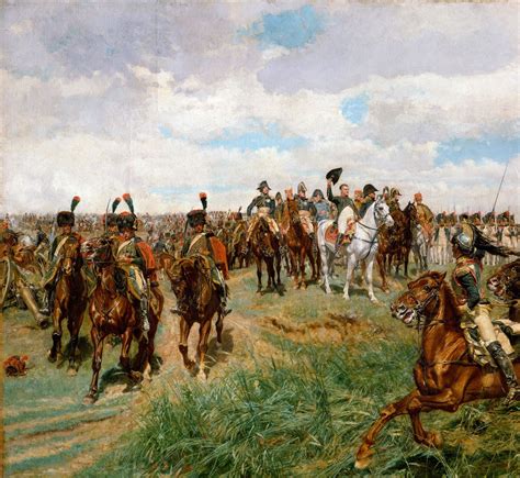 Battle Of Friedland Painting