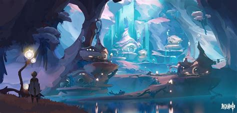 Genshin Impact Fontaine concept art and landscape leaks show new locations