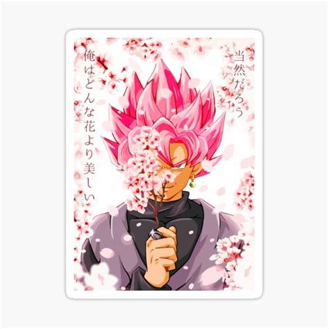 "Goku Black" Sticker for Sale by LauraAbernathy3 | Redbubble