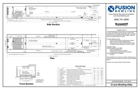 Bowling Alley Lane Dimensions | Fusion Bowling