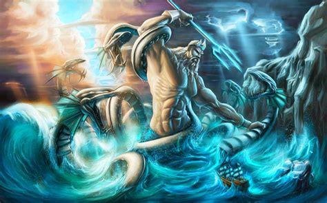 Poseidon - Google Search | Greek mythological creatures, Mythological ...