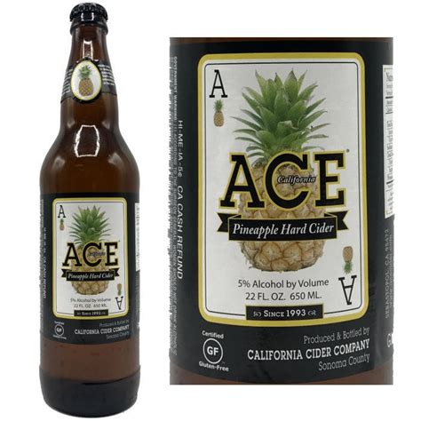 Ace Pineapple Hard Cider 22oz | Liquor Store Online