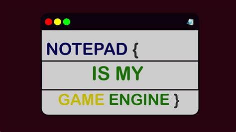 Making a Game with Notepad - YouTube