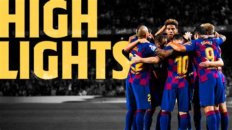 HIGHLIGHTS | Barça 4 Sevilla 0