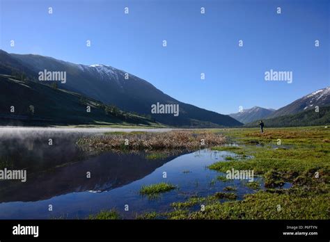 Gorgeous northern scenery at Kanas Lake National Park, Xinjiang, China Stock Photo - Alamy