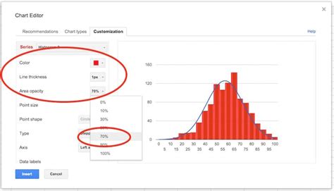 How to make a Histogram in Google Sheets