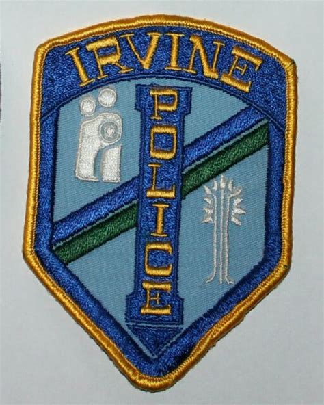 Very Old IRVINE POLICE Orange County California OC PD TWILL Vintage ...