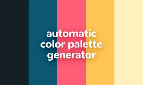 Color Palette Generator - Coloring