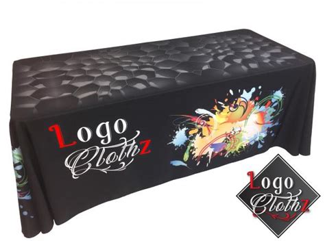 Increase Audience Engagement With Custom Printed Logo Branded Table Covers & Throws From This ...