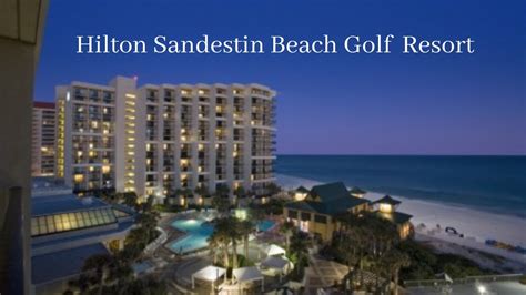 Hilton Sandestin Beach Golf Resort & Spa, FL Beachview Room Walk-through - YouTube