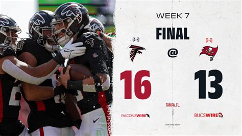 Bucs Game: Bucs fall short against Falcons 16-13, lose NFC South lead