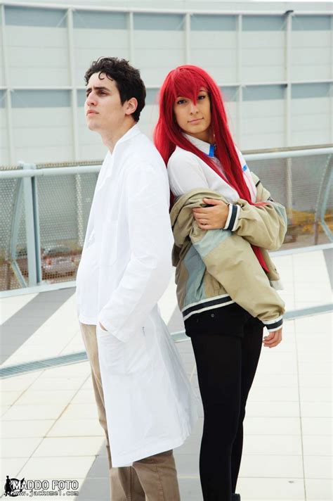 Steins Gate Cosplay Makise Kurisu Okabe Rintarou by realibel on DeviantArt