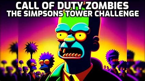 Simpsons Tower Challenge - Call Of Duty Zombies