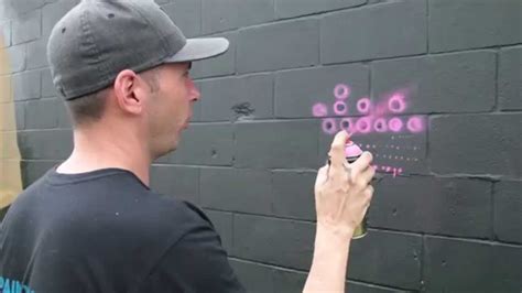 Spray Paint Techniques: Dots... - YouTube