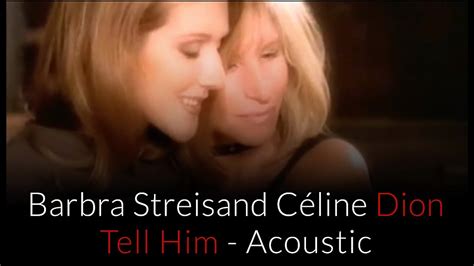 Barbra Streisand, Céline Dion - Tell Him - Acoustic (VoiCe Official) Chords - Chordify