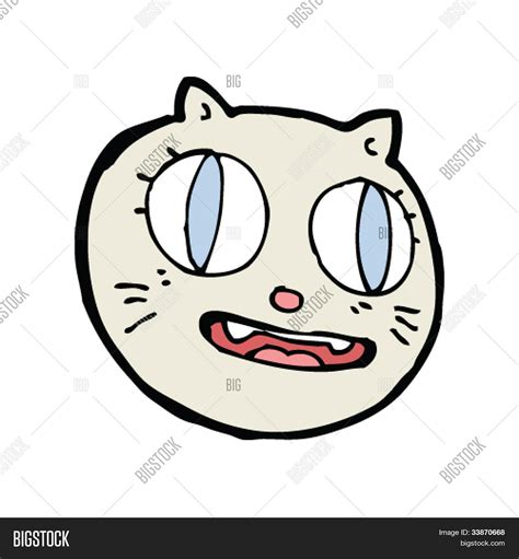 Cartoon Crazy Cat Vector & Photo (Free Trial) | Bigstock